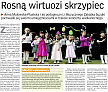 Rosną wirtuozi skrzypiec